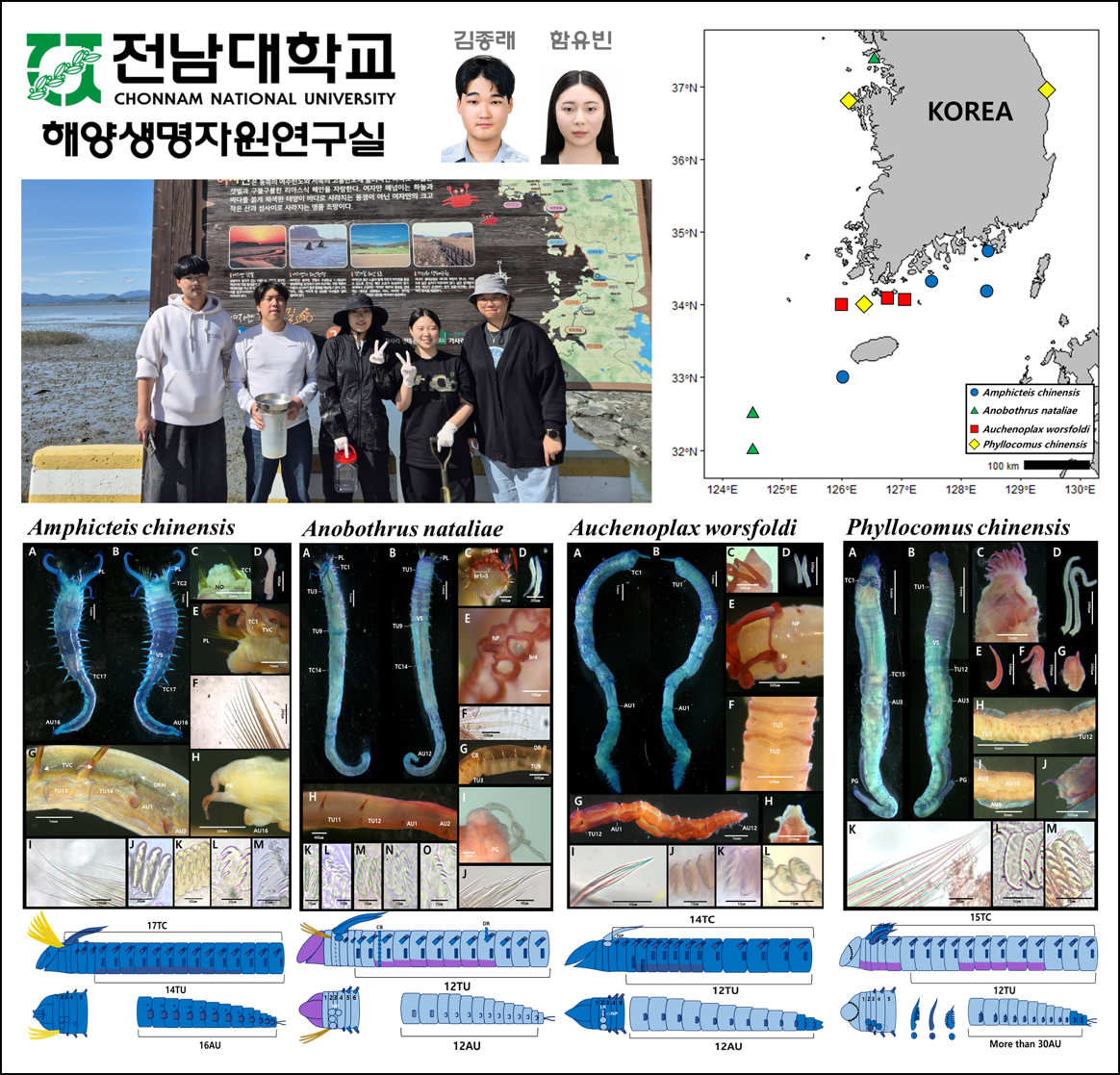 전남대 스마트수산자원관리학과, 한 해 7종 신규 해양생명자원 발굴 ‘쾌거’ 대표이미지